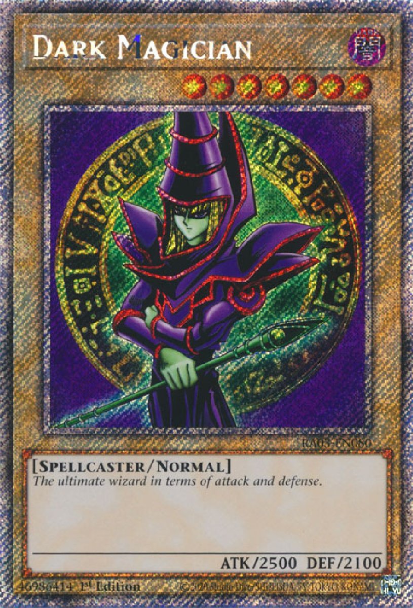 RA03-EN080 Dark Magician Platinum Secret Rare