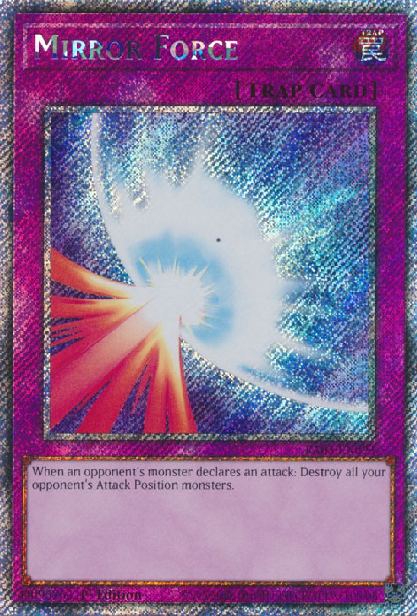 RA03-EN093 Mirror Force Platinum Secret Rare