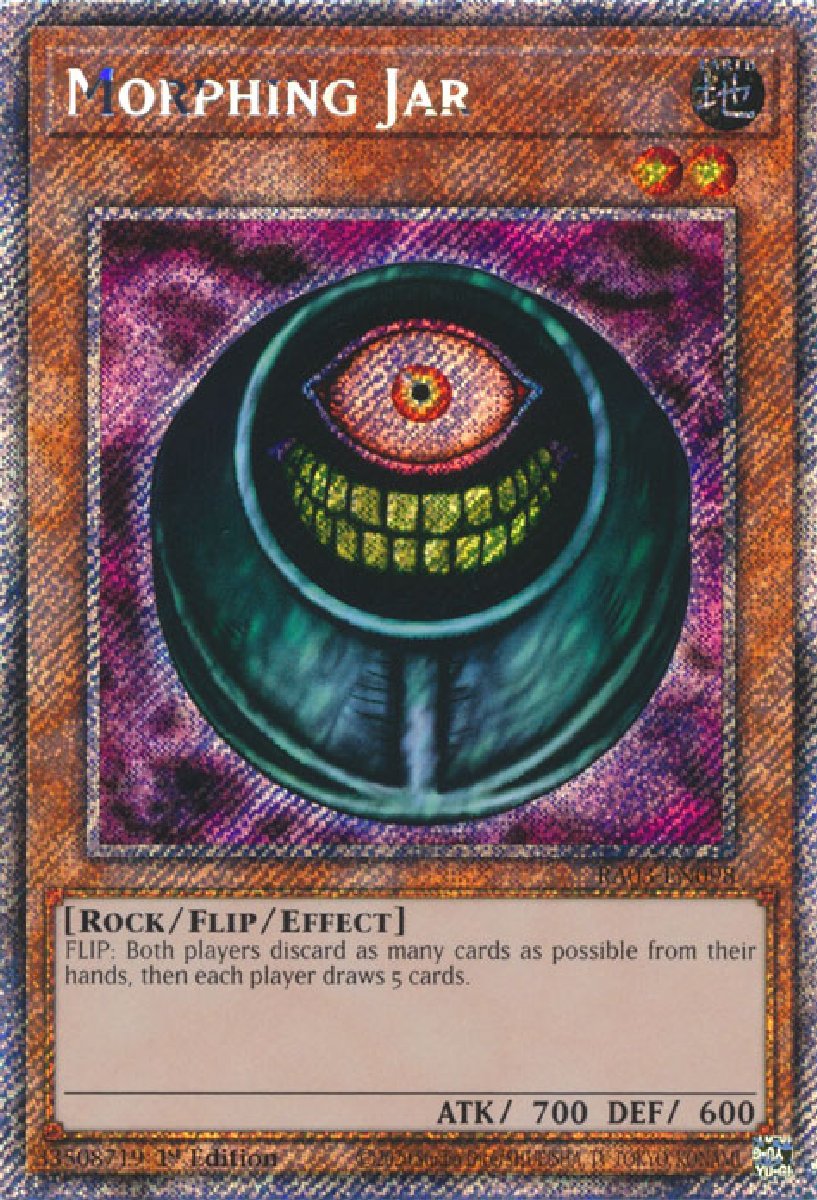 RA03-EN098 Morphing Jar Platinum Secret Rare