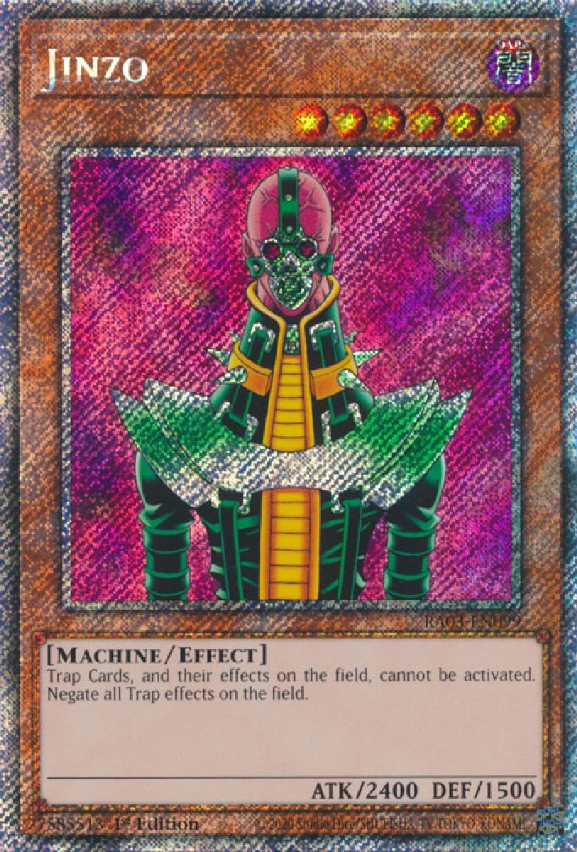 RA03-EN099 Jinzo Platinum Secret Rare