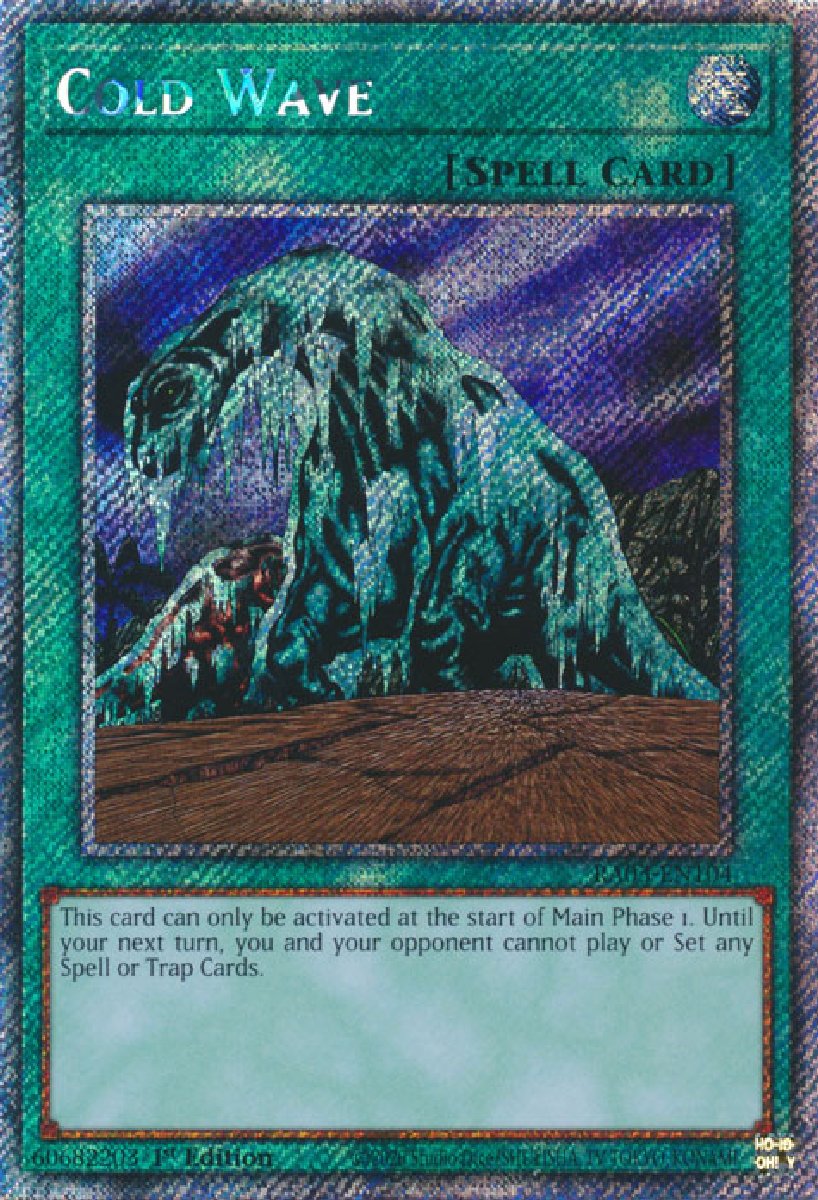 RA03-EN104 Cold Wave Platinum Secret Rare