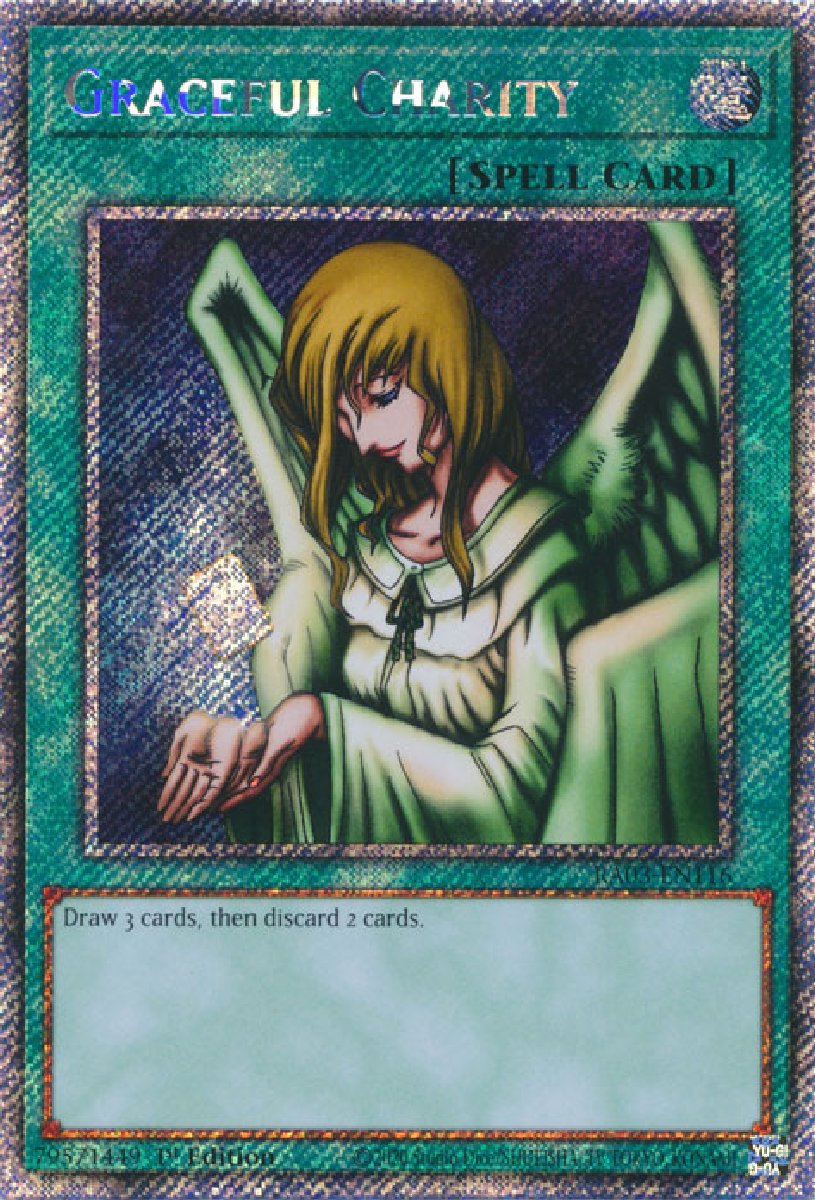 RA03-EN116 Graceful Charity Platinum Secret Rare