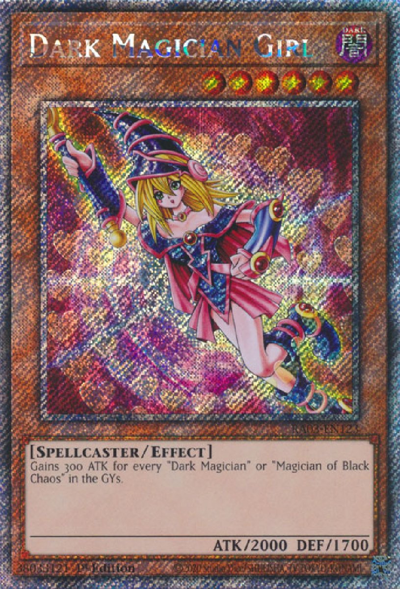 RA03-EN123 Dark Magician Girl Platinum Secret Rare