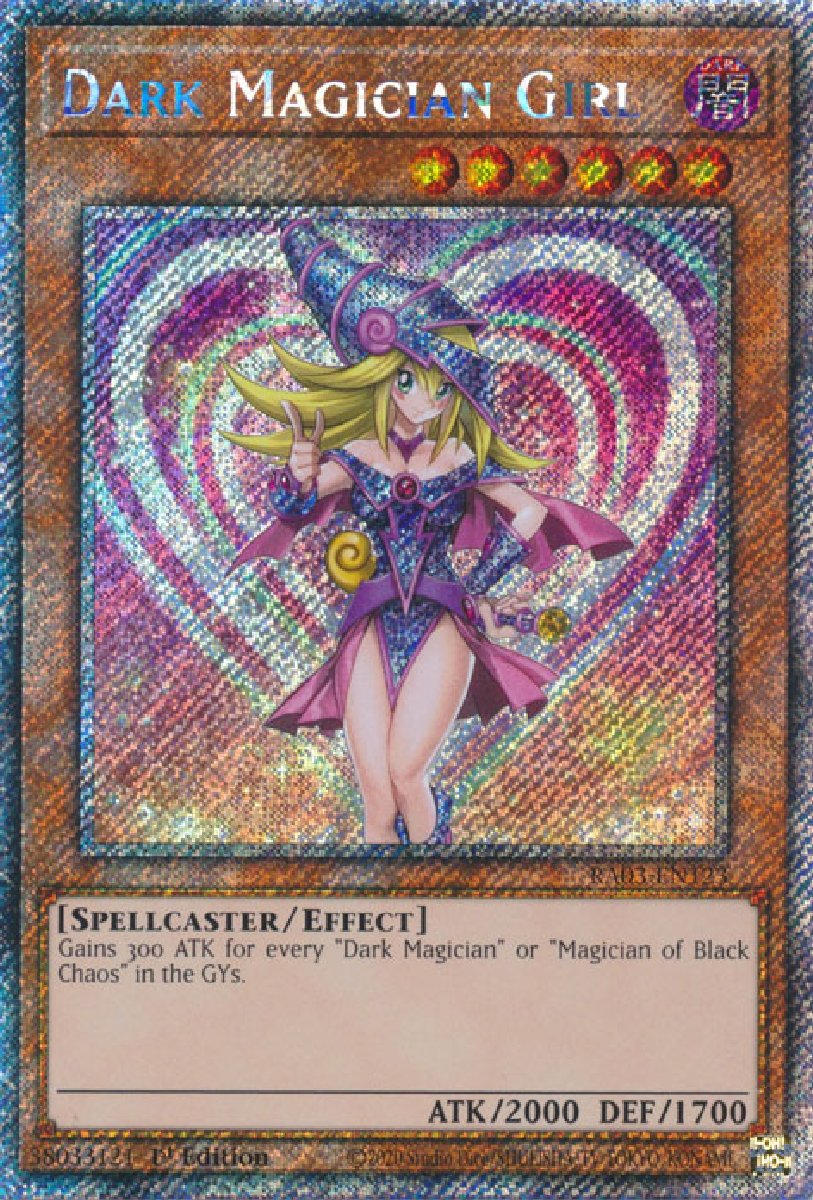 RA03-EN123B Magicienne des Ténèbres Platinum Secret Rare