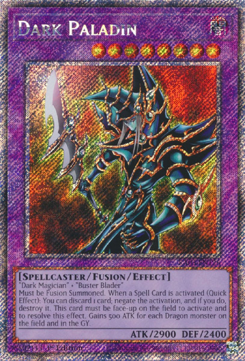 RA03-EN126 Dark Paladin Platinum Secret Rare