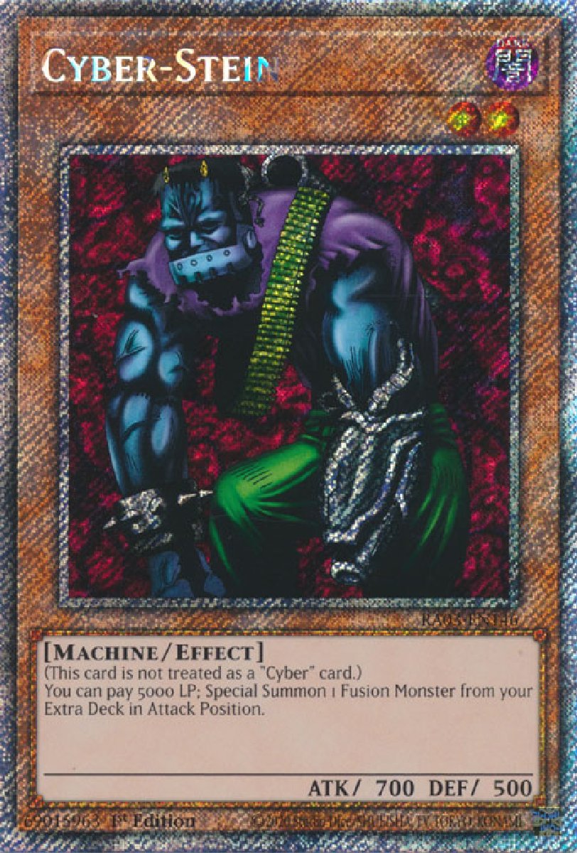 RA03-EN146 Cyber-Stein Platinum Secret Rare