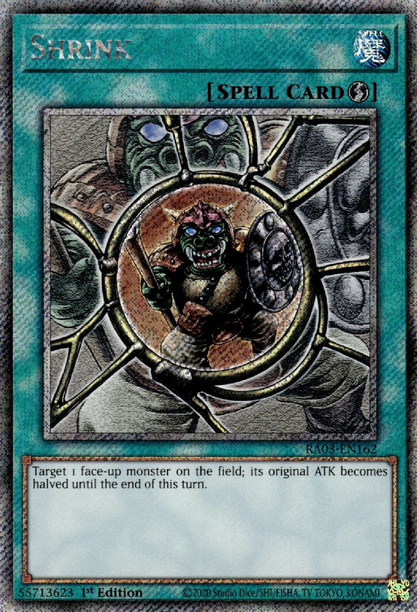 RA03-EN162 Shrink Platinum Secret Rare