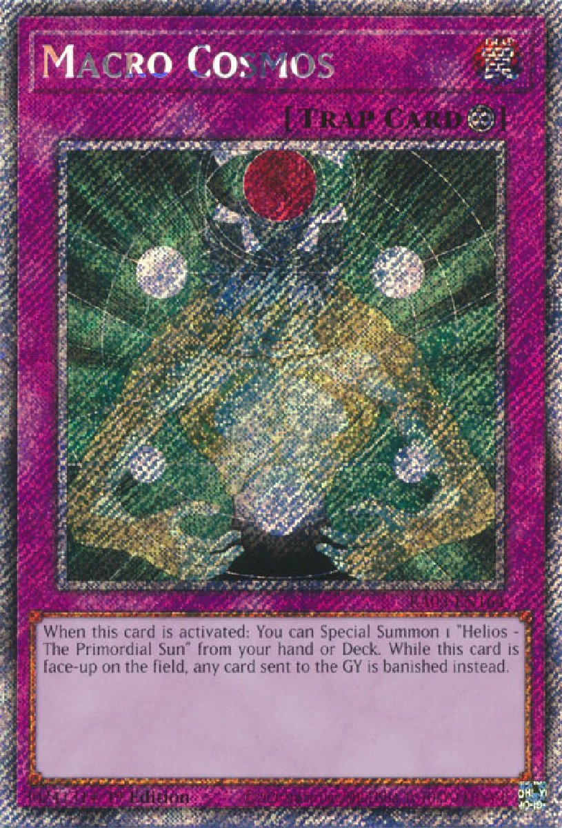 RA03-EN164 Macro Cosmos Platinum Secret Rare