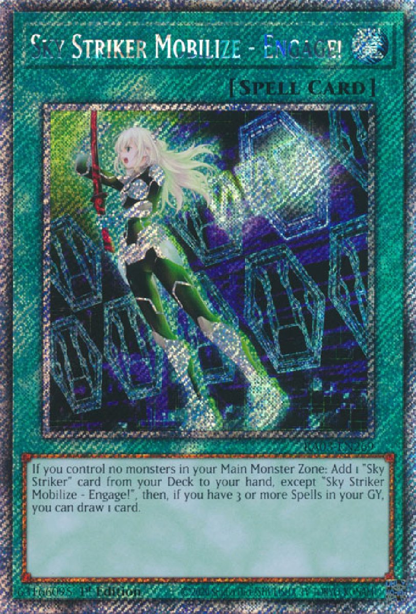 RA03-EN269 Sky Striker Mobilize - Engage! Platinum Secret Rare