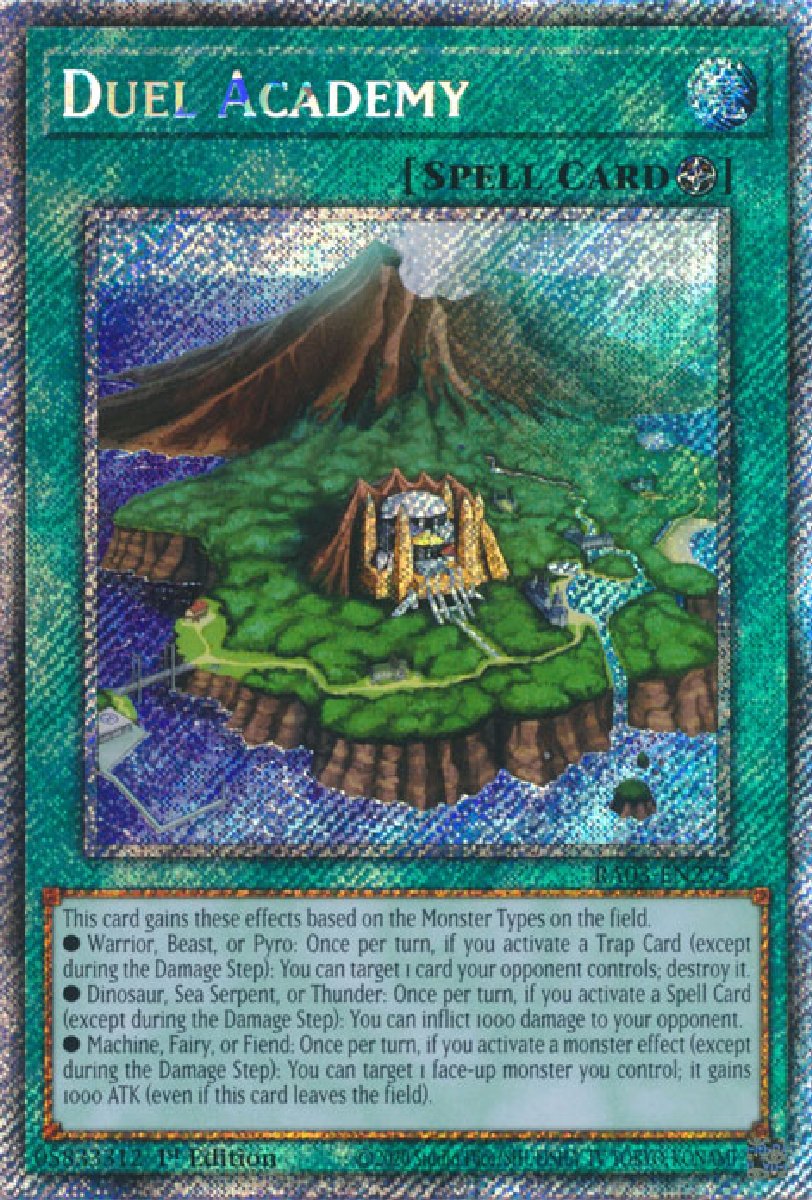 RA03-EN275 Duel Academy Platinum Secret Rare