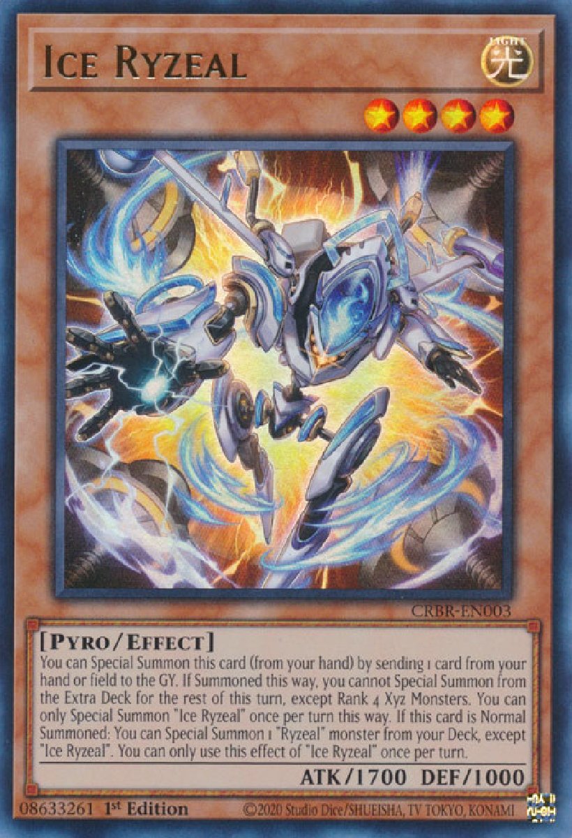 CRBR-EN003 Ice Ryzeal Ultra Rare