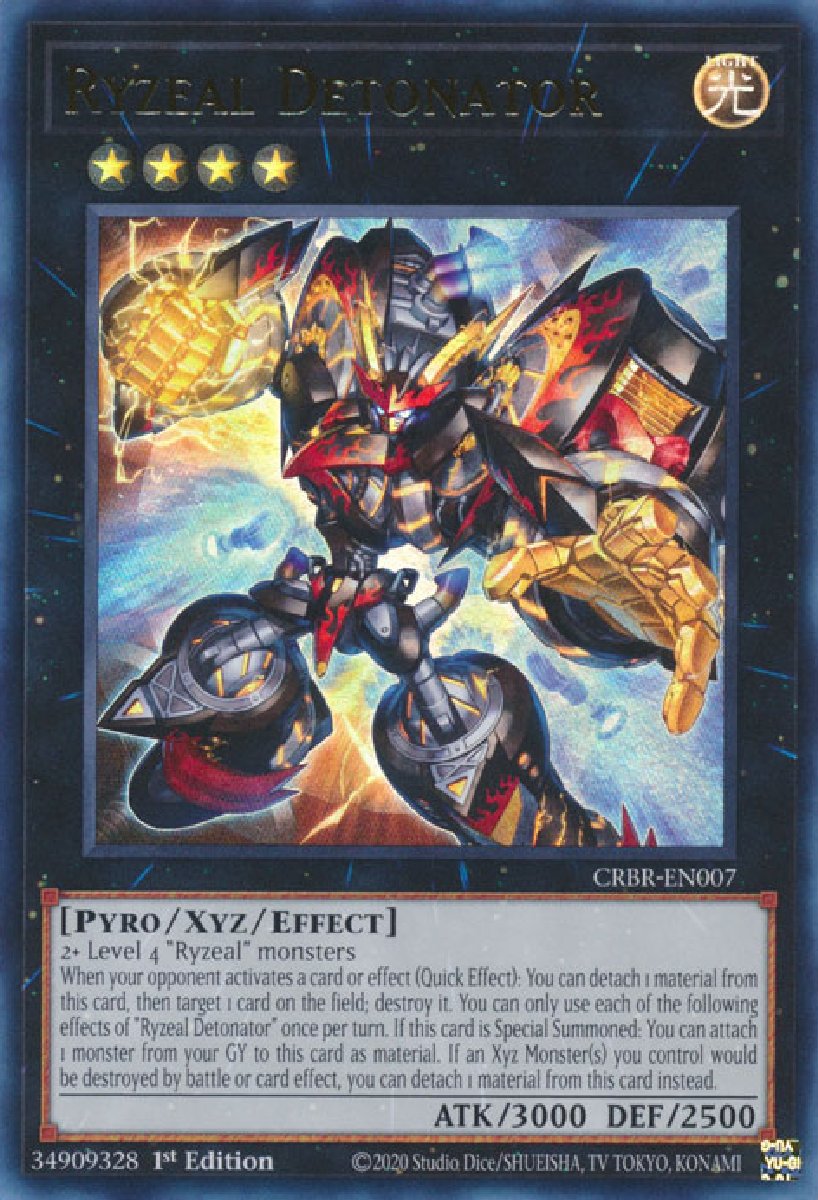 CRBR-EN007 Ryzeal Detonator Ultra Rare