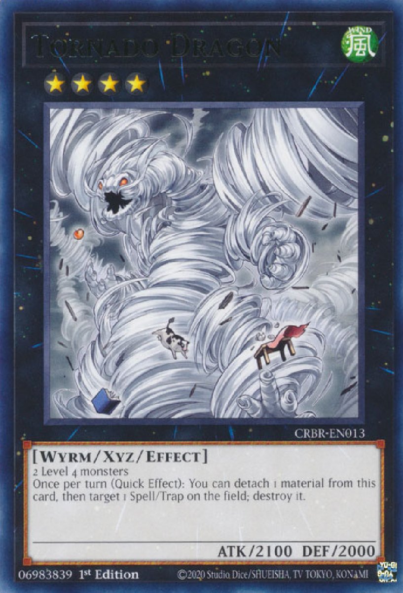 CRBR-EN013 Tornado Dragon Rare