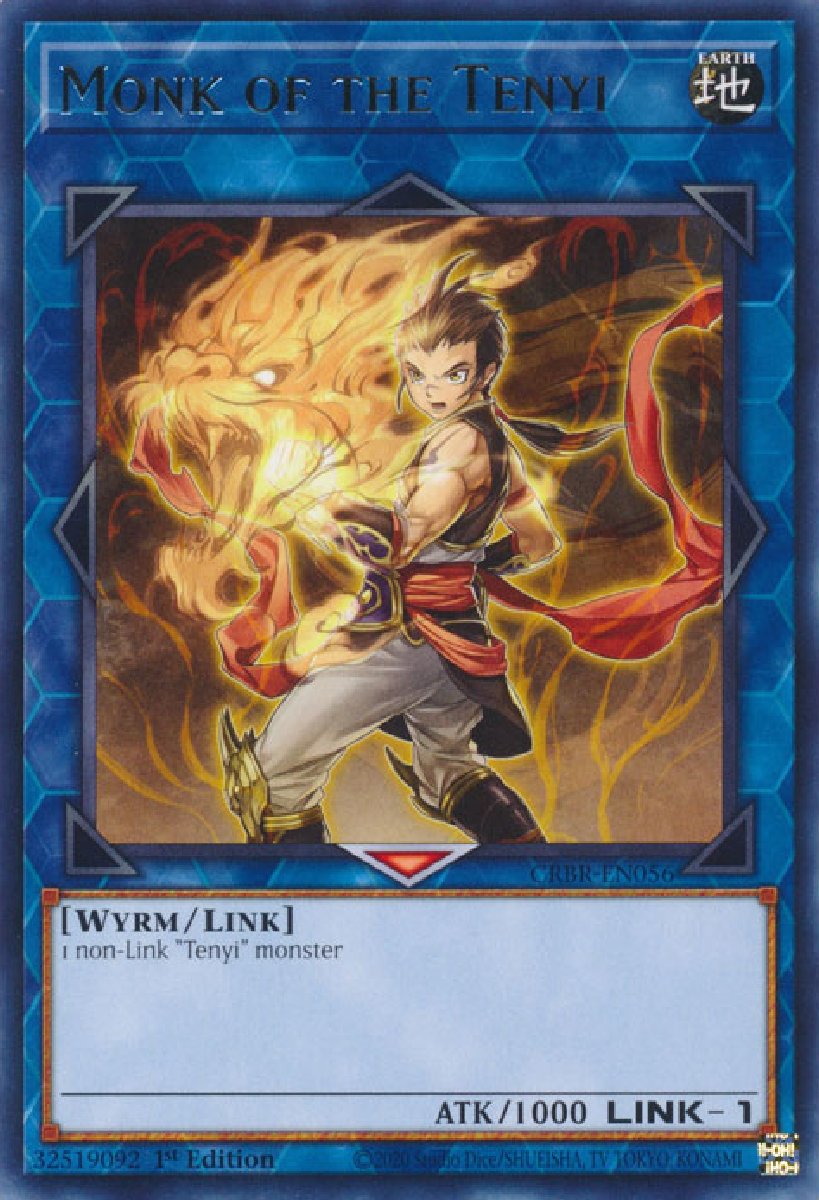 CRBR-EN056 Monk of the Tenyi Rare