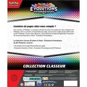 Coffret Pokémon Collection Classeur + 5 Boosters Evolutions Prismatiques