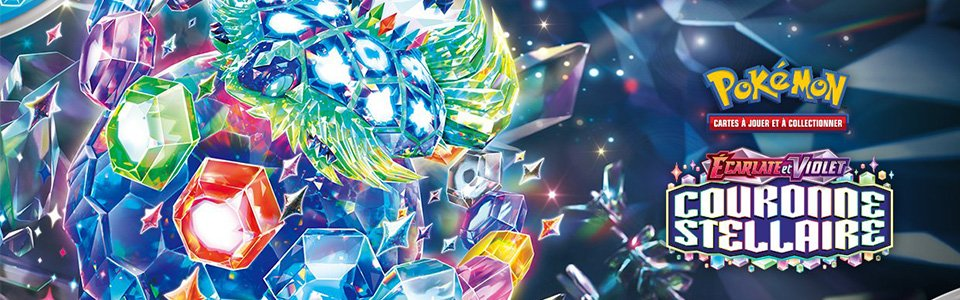 Booster Pokémon Écarlate et Violet 7 Couronne Stellaire (EV07)